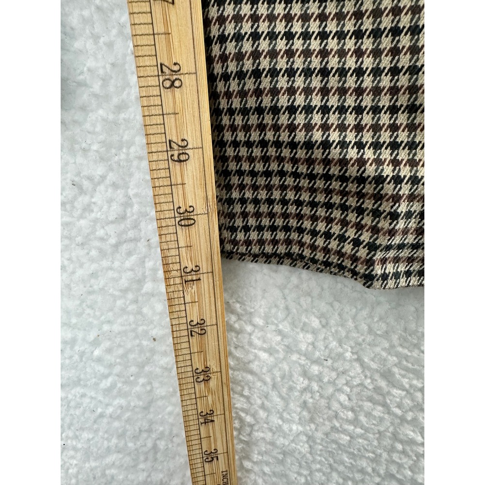Maurices Slim Boot Mid Rise Houndstooth Pants Women's Size 16 Regular - Picture 8 of 14